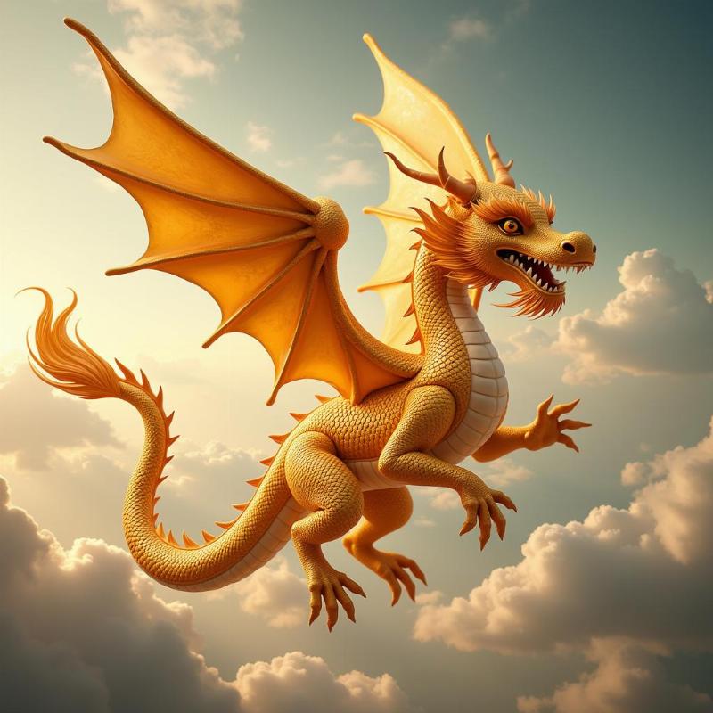 Mơ thấy rồng bay lên trời